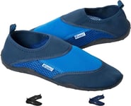 CRESSI Coral Shoes - Adults Premium Shoes suitable for Sea and Water Sports, Blue/Azure, 41 EU