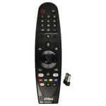 vhbw Télécommande compatible avec LG 65SM9000PSA, 65SM9000PUA, 65SM9500PSA, 65SM9500PUA, 65SM98007LA télévision,TV