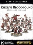 Games Workshop Warhammer AoS - Start Collecting! Khorne Bloodbound Goreblade Warband