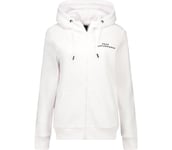 Original Zip W huvtröja Dam WHITE M
