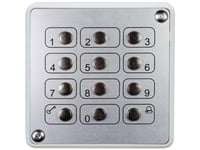 Kaiser Nienhaus 100680 Trådløst Tastatur 868 Mhz Overflademonteret