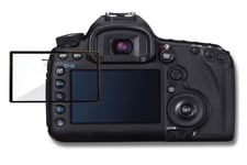 vhbw LCD Film Trempé de Protection d'Ecran compatible avec Canon EOS 500D, 550D, 60D, 60Da, Kiss X3, Kiss X4, Rebel T1i, Rebel T2i Camera