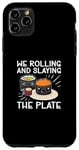 Coque pour iPhone 11 Pro Max Cute Foodies Sharing Foods Saumon Sushi Kawaii Japanese Food
