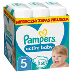 Pampers Active Baby MTH Box 5 blöjset (11-16 kg); 150