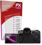 atFoliX Glass Protective Film for Canon EOS R5 C Glass Protector 9H Hybrid-Glass