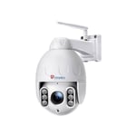 Trade Shop Traesio - Wifi Wireless Outdoor Camera 5mp Ptz Ip Dome Surveillance 5 x Optical Zoom