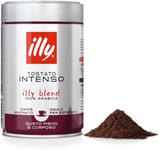 Illy Intenso Bold Roast Ground Coffee, 250G (Pack of 2)