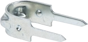 Letti 1317570 Klammer för trämaterial, el-zinkbelagd 16 x 18 mm, 50-pack