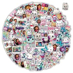 NEW, 100pc Pre-Cut Gabby's Doll House Themed Stickers - Arts & Craft