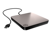 HP Mobile - Diskenhet - DVD-RW - USB 2.0 - extern - för EliteBook 840 G1, 84XX, 8570, 87XX ProBook 430 G1, 450 G0, 45X G1, 470 G0, 470 G1, 650 G1