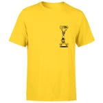 CatDog Pocket Square Unisex T-Shirt - Yellow - XL - Yellow