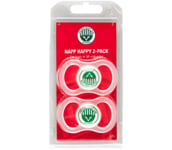 Happy Glow Napp 2-pack Barn VIT ONESIZE