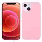 Anti-Fingeravtryck Matt iPhone 13 Mini TPU-skal - Rosa Rosa