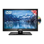 Cello 19 Inch TV & DVD HD Ready LED, Remote Control, Black, C1920F