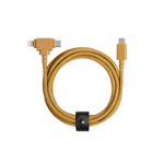 Native Union 1,5 m USB-C til USB-C/Lightning Belt Cable Duo Ladekabel