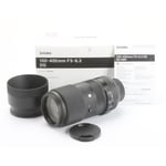 Nikon Sigma Dg 5,0 -6, 3/100-400 OS HSM Contemporary + New (260675)