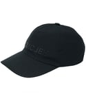 Moncler Mens Brand Logo Black Baseball Cap - One Size