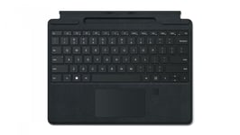 Microsoft Surface Pro Signature Keyboard with Fingerprint Reader Black Microsoft Cover port QWERTY English