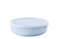 Mepal – Kitchen Storage Bowls Lumina – Food Storage containers with lid Suitable for Fridge, Freezer, steam Oven, Microwave & Dishwasher – Bowl with lid – 2000 ml – Nordic Blue