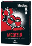 moses. Black Stories Medicine – 50 Puzzles avec Cas du Monde de la médecine, Jeu de Cartes de Crime avec Variante de Jeu et jetons de Points, Jeu de Puzzle pour Adolescents et Adultes