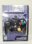 InterAct Superpad - Black Nintendo Gamecube Controller - Brand New and Sealed