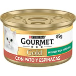 Purina Gourmet Gold Mousse - Lot de 24 unités de 85 g