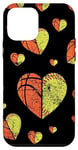 iPhone 12 mini Softball Basketball Funny Heart Case