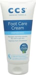 CCS Foot Care Cream 175ml For Dry Skin/Cracked Heels Urea Based Moistening
