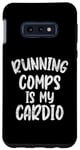 Coque pour Galaxy S10e Running Comps est mon agent immobilier Cardio Funny