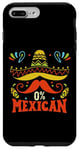 Coque pour iPhone 7 Plus/8 Plus T-shirt mexicain Cinco De Mayo Fiesta Sombrero pour garçons et hommes, 0%