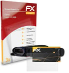 atFoliX 3x Screen Protection Film for Canon Legria HF R606 matt&shockproof