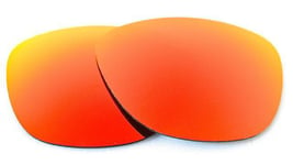 NEW POLARIZED CUSTOM FIRE RED LENS FOR OAKLEY FROGSKINS MIX SUNGLASSES