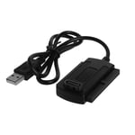 lyqdxd New 25.2inch USB 2.0 To IDE/SATA 2.5" 3.5" Hard Drive Disk HDD Converter Adapter Cable