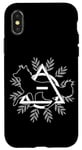 Coque pour iPhone X/XS Sac à dos Wolf Theta Delta Logo Alpha Alter Kin Therian