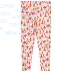 Mini Rodini Fuchsia Aop Leggings Röd |  | 140/146 cm