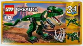 LEGO Creator Mighty Dinosaurs (31058) - NEW with Light Box Damage