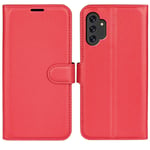 samsung Samsung Galaxy A13 4G PU Wallet Case Red