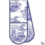 Pimpernel Spode Blue Italian Kitchen Double Oven Glove