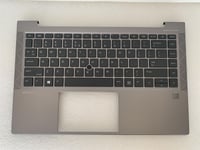 HP ZBook Firefly 14 G7 M14634-B31 M14636 International US Keyboard Palmrest READ