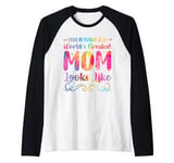 This Is What World's Greatest Mom Looks Like Mother's Day Raglan Baseball Tee