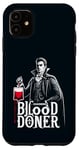 Coque pour iPhone 11 Charmant don de sang drôle de sensibilisation aux dons gothiques