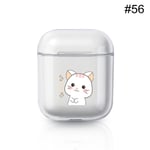 For Apple Airpods Charging Box Hard Pc Case Cover 56