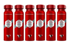 6 Pack Old Spice Original Deodorant Body Spray With Smooth Fragrance 150ml