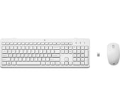 HP 230 Wireless Keyboard & Mouse Set - White