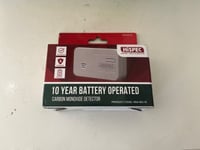 12 x HiSpec Carbon Monoxide Detector CO - 10Year Long Battery HSA/BC/10