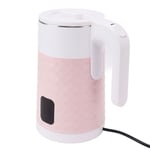 (Pink)2L Stainless Steel 304 Stainless Steel Double Wall Electric Tea Kettle