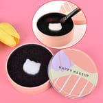 1pc Makeup Brush Eye Shadow Color Clean Sponge Tool Remover Colo Onesize