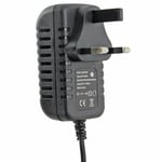UK Mains Charger Adapter For GTECH AFT001 AR02 AirRam Cordless Vacuum Adaptor