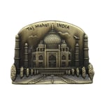 3D Taj Mahal India Metal Refrigerator Magnet Travel Souvenirs Fridge Magnet Home and Kitchen Decoration Magnetic Sticker Collection