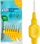 TePe Interdental Brush, Original, Yellow, 0.7 mm/ISO 4, 8pcs, plaque removal, e